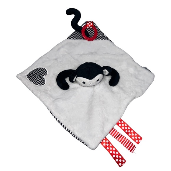 Monkey Lovey Tommee Tippee MARCO MONKEY Lovey Security Blanket Teether Puppet - Picture 5 of 9